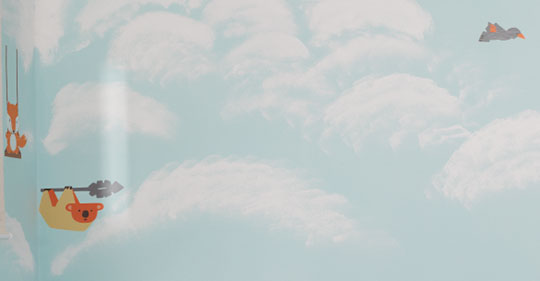 Decore su pared pintando un hermoso cielo con nubes | Ferretería EPA