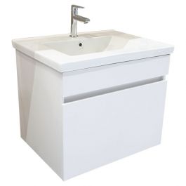 Mueble para Baño Gouda Blanco 45 cm de Piso con Lavamanos