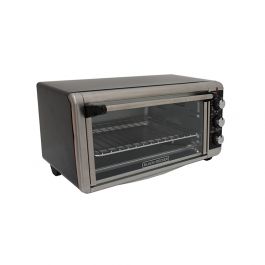 BLACK+DECKER TO3260XSBD HORNO TOSTADOR CAPACIDAD DE 12 O 8 REBANADAS