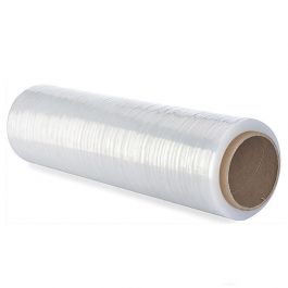 Rollos de plástico para envoltura de plástico resistente, transparente, 5  pulgadas x 700 pies, calibre 115, 36 rollos