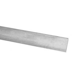 1 chapa metálica de aluminio de 25x50 cm y 0.8 mm espesor