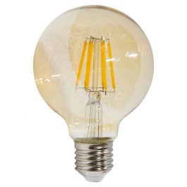 Lámpara de pie LED 2 luces 30-6,5W 2700-4000K color níquel