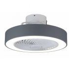 Ventilador de techo 45 cm (18") 1 luz LED gris Light Source