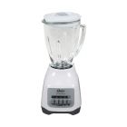 Licuadora 800 W 2 velocidades + pulso 1.5 L blanco vaso de vidrio Oster