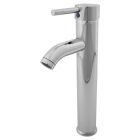 Grifo lavamanos monomando Aqua Nuova cuello alto palanca cromado