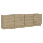 Mueble TV MDP noce (55.5 x 182 x 36) cm
