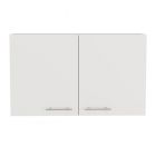 Mueble aéreo de 2 puertas (60 x 100 x 34) cm blanco