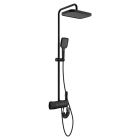 Columna de ducha acero inoxidable negro mate Aqua Nuova