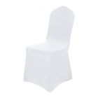 Cobertor de silla de spandex (80.5 x 63 x 44.5) cm blanco Basic Living