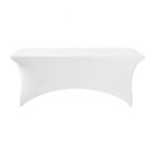 Mantel de spandex (72.5 x 180 x 74) cm blanco Basic Living