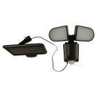 Reflector negro solar para exterior LED 8 W luz blanca con sensor de movimiento General Lighting