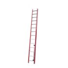 Escalera de extensión fibra de vidrio 28 peldaños 840 cm soporta hasta 150 kg
