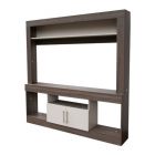 Mueble tv hasta 127 cm (50") salva melamina milán y capri (173.9 x 169.5 x 30.6) cm