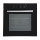 Horno empotrable latino 60 black 60 cm (23") 80 l negro Drija