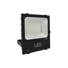Reflector negro para exterior LED 100 W luz blanca Ledstar