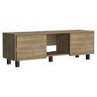 Mueble tv hasta 139.7 cm (55") lazio melamina fresno (41.2 x 126.3 x 35.5) cm