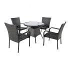 Set de comedor para exterior Bennington 5 piezas