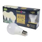 Bombillo LED 7 W 4 unidades e27 A60 luz amarilla Ecomax