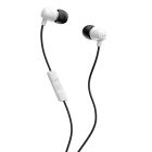 Audifono 3.5 mm JIB w/ mic Skullcandy blanco y negro