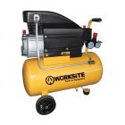 Compresor de aire 50 l horizontal 1.86 kW (2.5 HP) 125 PSI 120 V Worksite