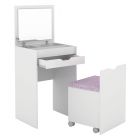 Tocador petite color blanco (85 x 54 x 45) cm
