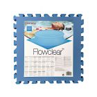 Protector de piscina para piso 9 piezas (50 x 50) cm / cubre 2.25 m²