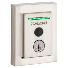 Cerrojo digital biométrico y wifi halo latón nickel satinado