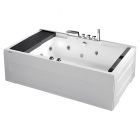 Bañera hidromasaje rectangular 8 jets 745.7 W (1 HP) Aqua Nuova