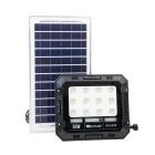 Reflector negro solar para exterior LED 50 W incluye panel Susan