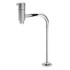 Grifo para lavabo sencillo cuello alto áquila cromado