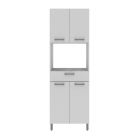Mueble auxiliar Bianca blanco (63 x 197 x 40.3) cm