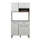 Mueble de cocina (167.5 x 87.2 x 38) cm blanco