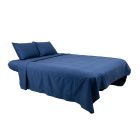 Set de sábanas king de algodón 4 piezas varios colores estampado