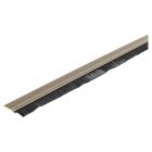 Barre polvo 100 cm x 43 mm plástico café