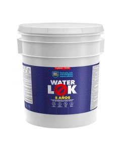 Pintura impermeabilizante Waterlok negro 5 años 18.93 L (5 gal) Corona