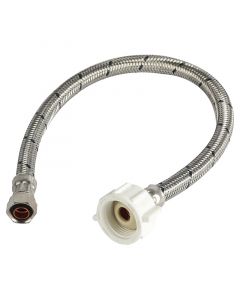 Tubo de abasto acero inoxidable para inodoro (0.95 x 2.22 x 40) cm COMP-AM Coflex