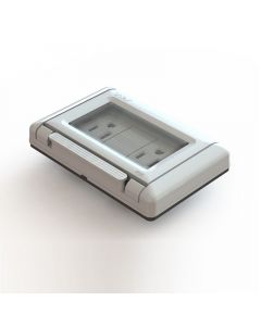 PLACA INTEMPERIE IP55 GRIS / BLANCA EAGLE LÍNEA T&J