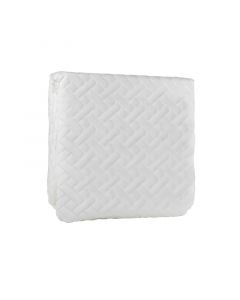 Protector de colchón impermeable protección bacteriana blanco king