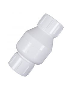 Válvula check lineal PVC 5.08 cm (2") Abella