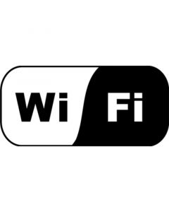 Rótulo Zona wifi