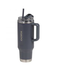 Termo insulado gris de acero inoxidable 960 ml cierre manual IGLOO