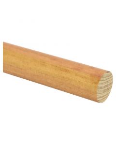 Cortinero de madera liso natural 30 mm x 250 cm