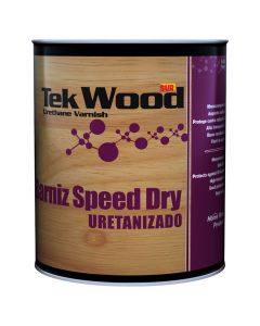 Barniz uretanizado Speed Dry natural satinado 946 mL (1/4 gal) SUR