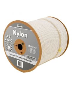 Cuerda de nylon torcida de 3/8 pulgada- soporte de hasta 125