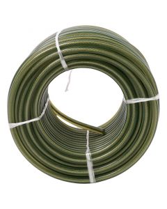 Cuerda de acero forrado de pvc torcida 5/32" bobina 15 m