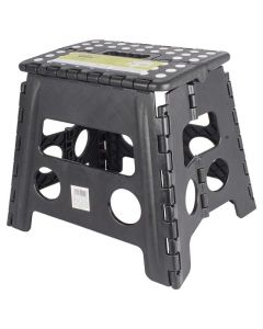 Banco plegable plástico (32 x 29 x 22) cm soporta hasta 150 kg