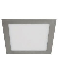 Panel LED cuadrado empotrable 18 W luz fría