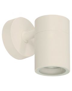 Lámpara de pared para exterior blanco 1 luz gu10 23667