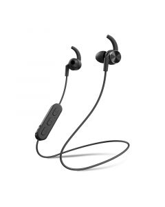 AUDÍFONO BLUETOOTH IPX4 CON MICRÓFONO NEGRO