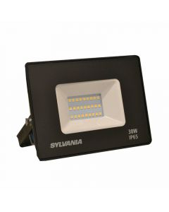 Reflector negro Jeta para exterior LED 30 W luz amarilla Sylvania